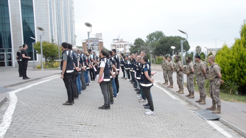 Samsun'da 'Change' Operasyonu: 30 Gözaltı