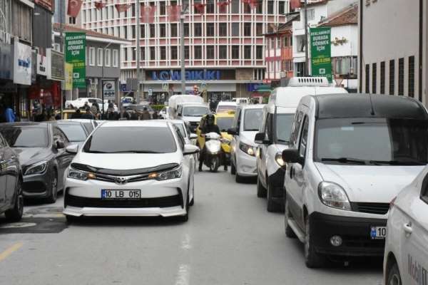 Balıkesir'de mayıs ayında araç sayısı 609 bin oldu