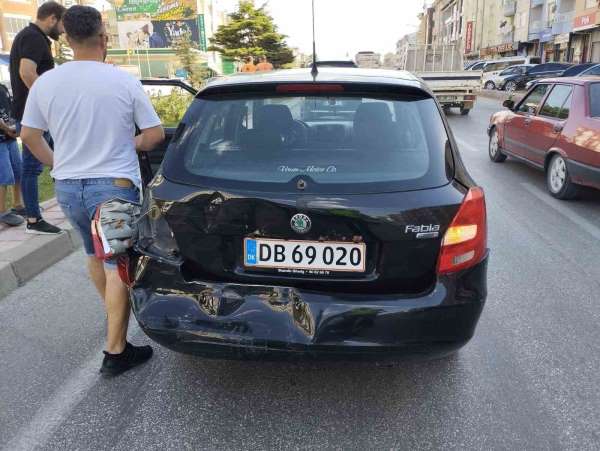 Konya'da trafik kazası: 2 yaralı