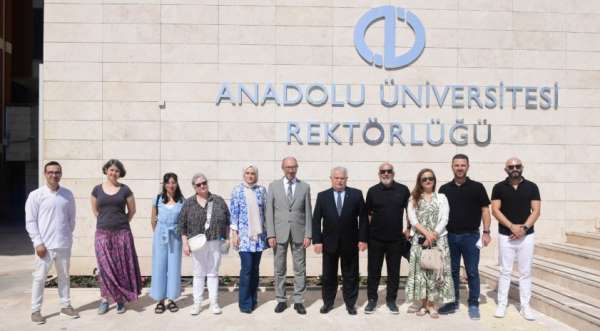 TÜBA'dan uluslararası proje için Anadolu Üniversitesi'ne ziyaret