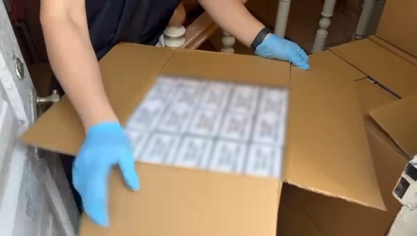 Samsun'da 200 bin adet kaçak makaron ele geçirildi