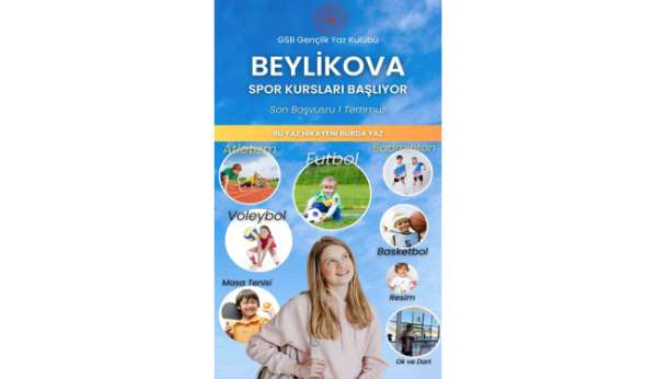 Beylikova'da yaz spor okullarıyla çocuklar sporla buluşuyor