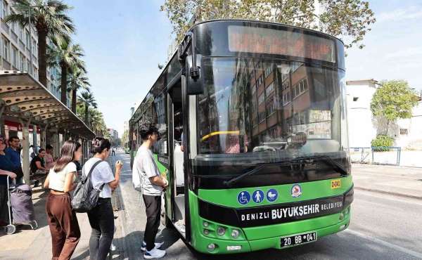 Denizli'de şehir içi ulaşıma zam geldi