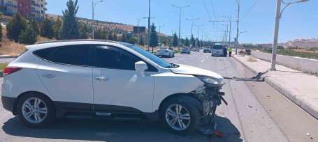Malatya'da iki ayrı trafik kazasında 2 kişi yaralandı