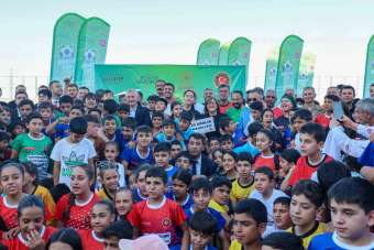 Türkiye'de bir ilk olan Muhtar Cup Futbol turnuvası başladı
