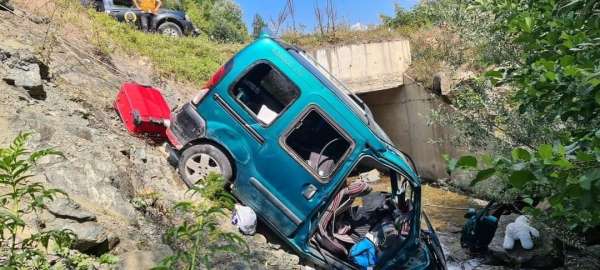 Zonguldak'ta trafik kazası: 4'ü çocuk 8 yaralı
