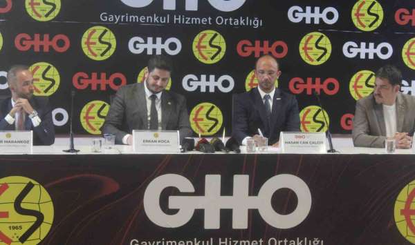 Eskişehirspor yeni forma göğüs sponsorunu tanıttı