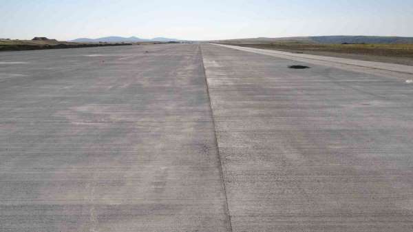 Yozgat Havalimanı'nda altyapı çalışmalarında sona gelindi