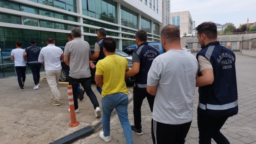 Samsun'da yasa dışı bahisten 5 kişi adliyeye sevk edildi