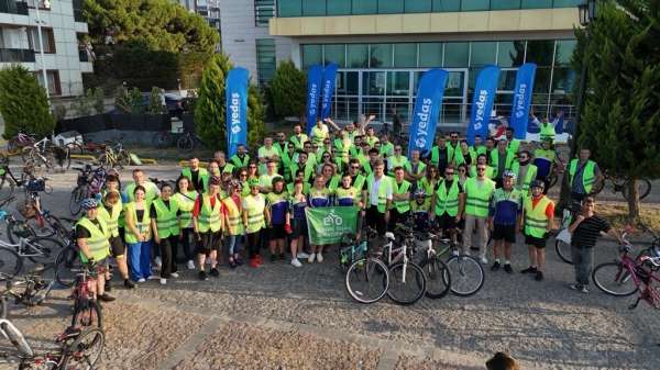 Samsun'da sürdürülebilir bir dünya için pedallar döndü