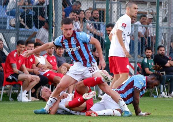 Hazırlık maçı: Trabzonspor: 3 - Ümraniyespor: 1