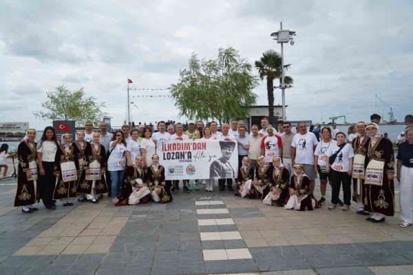 Samsun'da Lozan'ın 103. yılında Ata'ya Saygı Koşusu düzenlendi