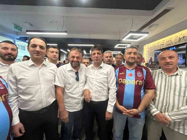 Trabzon derneklerinden Trabzonspor forma satışına destek