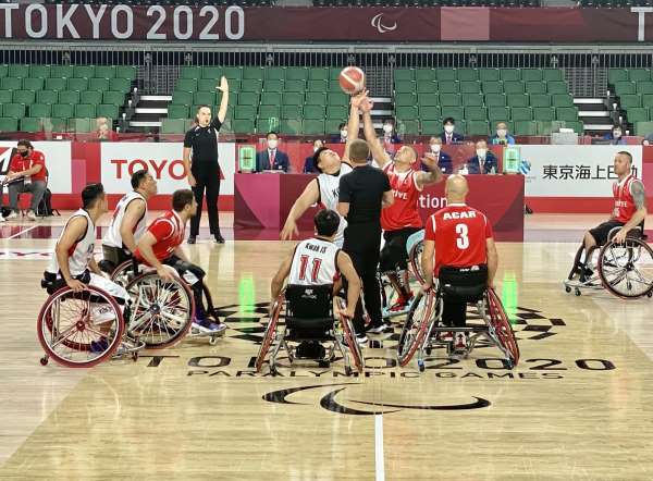 Tekerlekli Sandalye Basketbol Milli Takımı'ndan Tokyo'da galibiyetle başlangıç