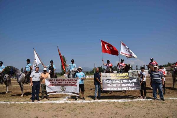 (CUMARTESİ) Atlı Cirit müsabakaları Sındırgı'da gerçekleşiyor