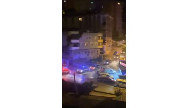 Kağıthane'de polis ekiplerinden şehit polis anısına araç konvoyu