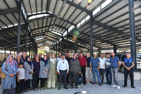 Tufanbeyli'de köy pazarının pazarcıları kurayla belirlendi