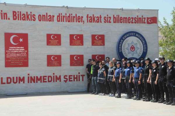 Cizre'de 8 yıl önce PKK saldırısında şehit düşen 12 polis anıldı