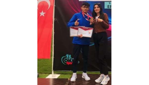 Olimpik deneme yarışlarında birinci oldu