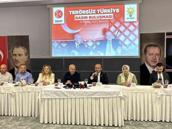 AK Parti ve MHP'den ortak 'Terörsüz Türkiye' açıklaması