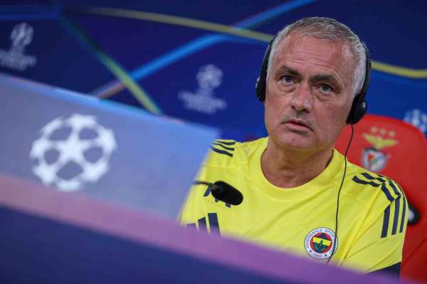 Jose Mourinho: 'Yarın tek hedefimiz var, o da kazanmak'
