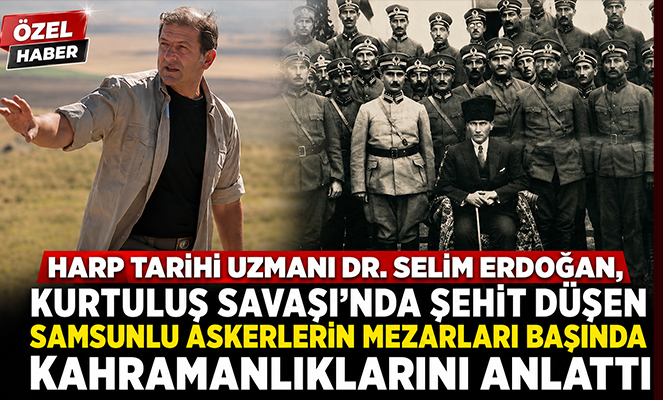 Samsunlu Kahramanların Kurtuluş Destanı Mezarları Başında Anlatıldı