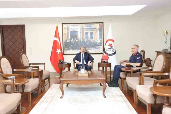 Samsun İl Jandarma Komutanı Tuğgeneral Yakın görevine başladı