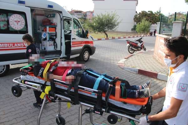 Kula'da motosiklet kazası: 1 ağır yaralı 