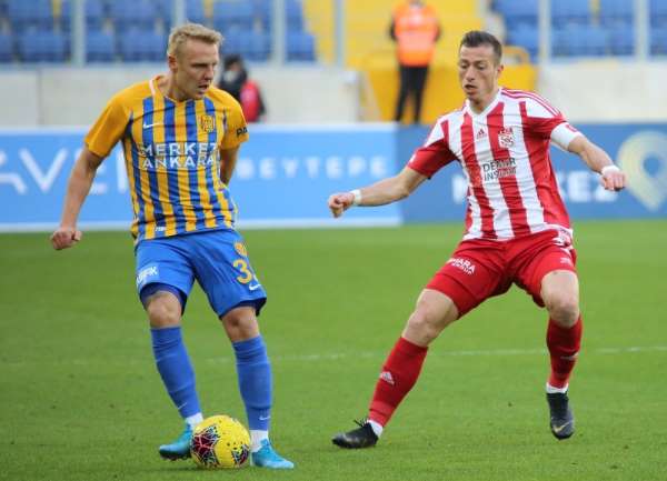 Sivasspor ile MKE Ankaragücü 18. randevuda