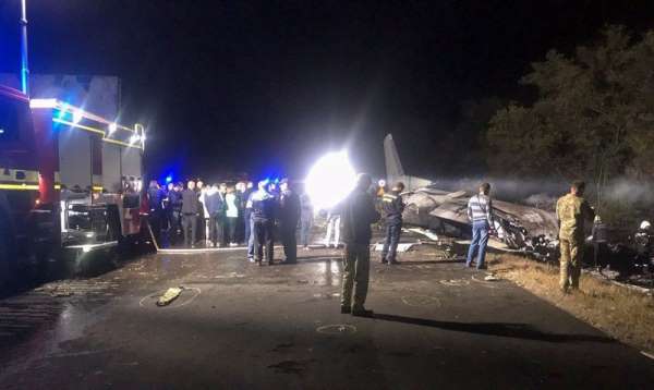 Ukrayna'daki uçak kazasında ölü sayısı 25'e yükseldi 