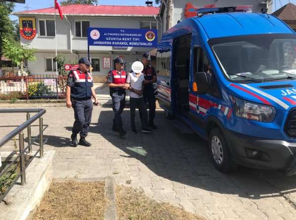 Ordu'da haberleşme kablosu çalan bir kişi tutuklandı