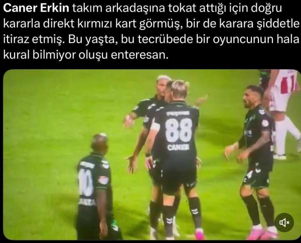 Sakaryaspor'da tokat olayının cezası belli oldu!