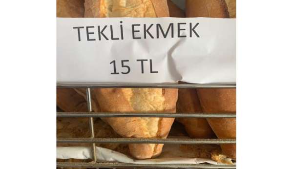 Sarıgöl'de ekmek ve simit zamlandı