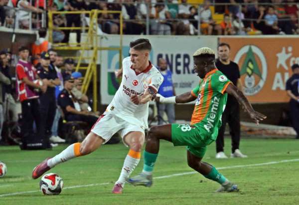 Trendyol Süper Lig: Corendon Alanyaspor: 0 - Galatasaray: 1