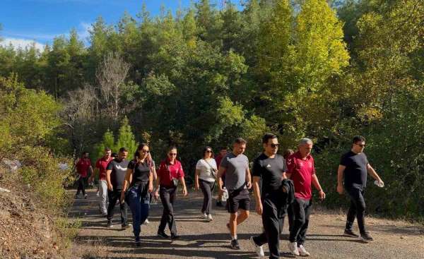 Avrupa Spor Haftası'nda Gazipaşa'da doğa yürüyüşü