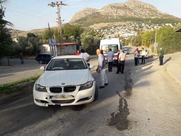 Kozan'da trafik kazası: 1 yaralı 