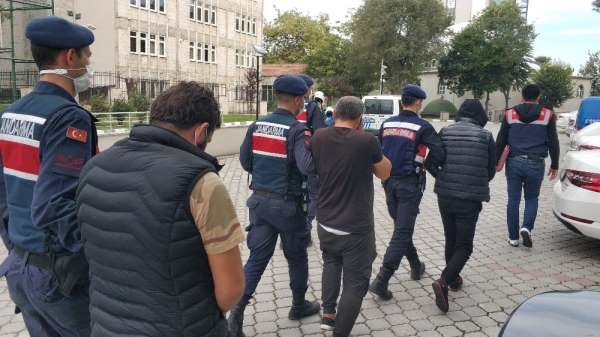 Samsun'da esrarla yakalanan 3 kişi serbest bırakıldı 