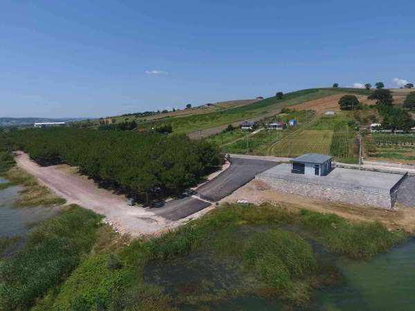 Tahtalı göleti çekim merkezi olacak