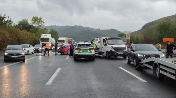 Düzce'de yılın 9 ayında 2 bin 16 trafik kazası meydana geldi