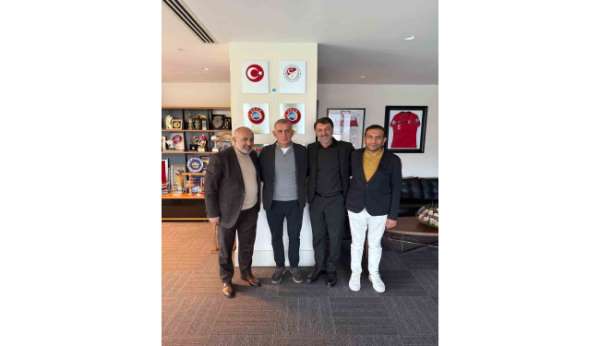 Ali Çamlı'dan TFF Başkanı Hacıosmanoğlu'na ziyaret