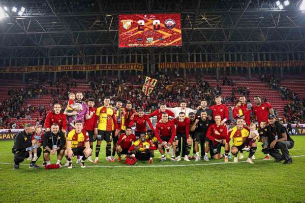 Göztepe'nin çıkışı sürüyor