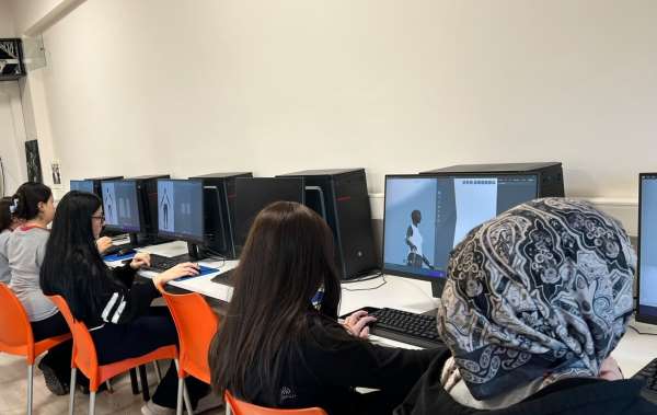 Tokat'ta geleceğin moda tasarımcılarına dijital dönüşüm desteği