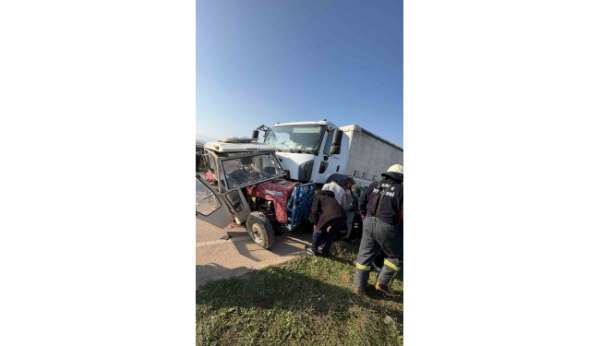 Tokat'ta tır traktörle çarpıştı: 2 ölü, 1 yaralı