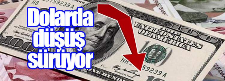 Dolarda Düşüş Sürüyor