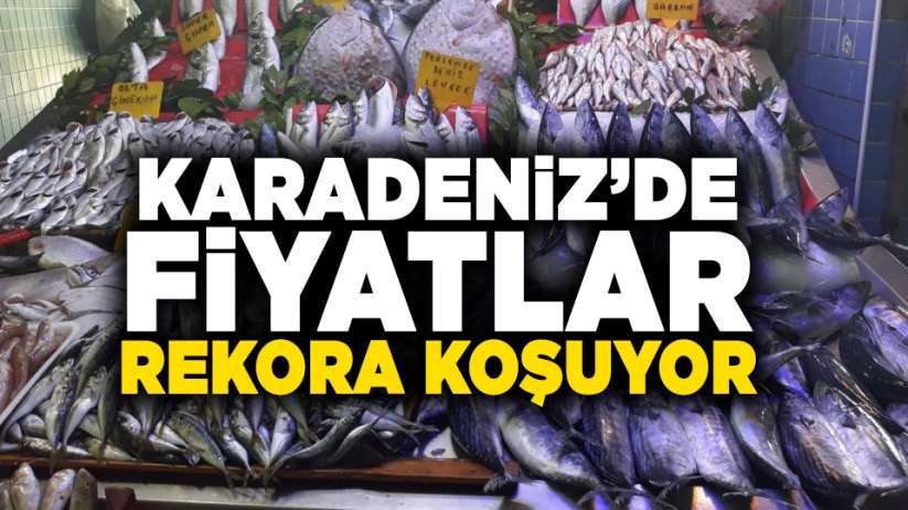 Karadeniz'de fiyatlar rekora koşuyor