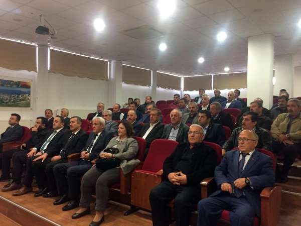 Sinop'ta Birlik Başkanlığı Encümen Seçimi yapıldı 