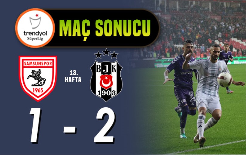 Samsunspor 3 puanı tepti!