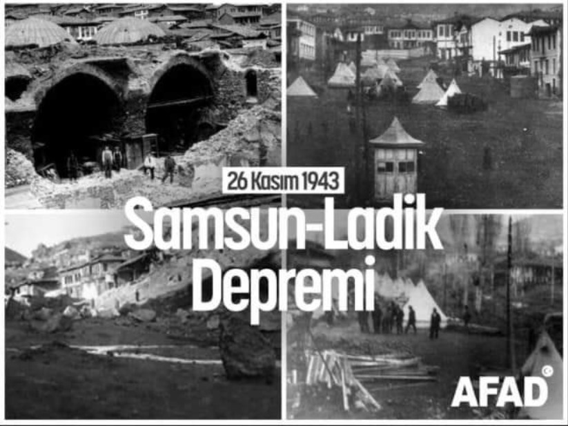 Samsun'da Ladik depreminin yıldönümü