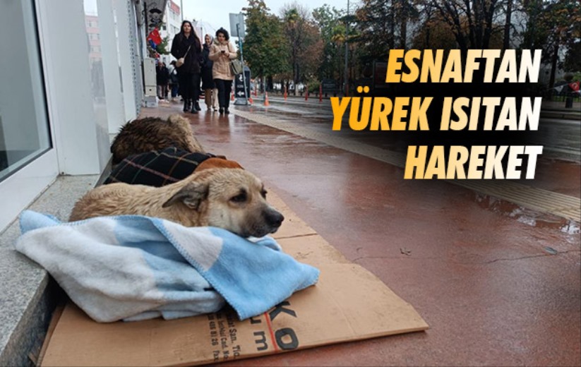 Samsun'da esnaftan yürek ısıtan hareket