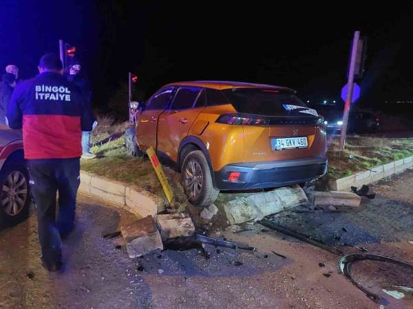 Bingöl'de trafik kazası: 4 yaralı